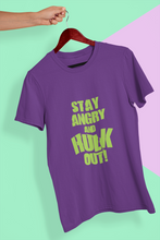 Load image into Gallery viewer, Hulk Out Women Half Sleeves T-shirt- KidsFashionVilla

