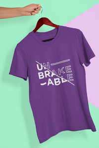 Unbreakable Women Half Sleeves T-shirt- KidsFashionVilla
