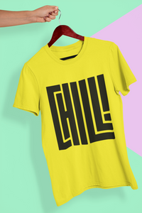 Chill Women Half Sleeves T-shirt- KidsFashionVilla