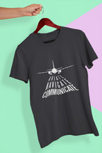Load image into Gallery viewer, Aviation Quote Women Half Sleeves T-shirt- KidsFashionVilla
