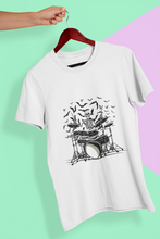 Load image into Gallery viewer, Skull Women Half Sleeves T-shirt- KidsFashionVilla
