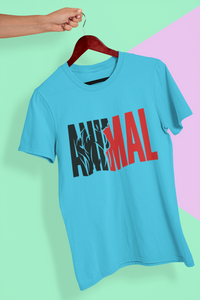Animal Women Half Sleeves T-shirt- KidsFashionVilla