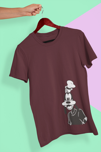 Happy Goffy Women Half Sleeves T-shirt- KidsFashionVilla