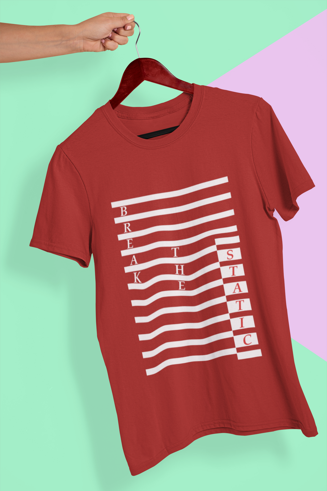 Break The Static Mens Half Sleeves T-shirt- KidsFashionVilla