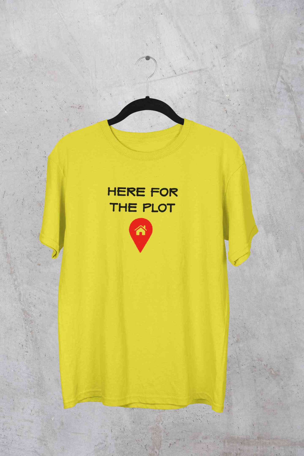 For The Plot Mens Half Sleeves T-shirt- KidsFashionVilla