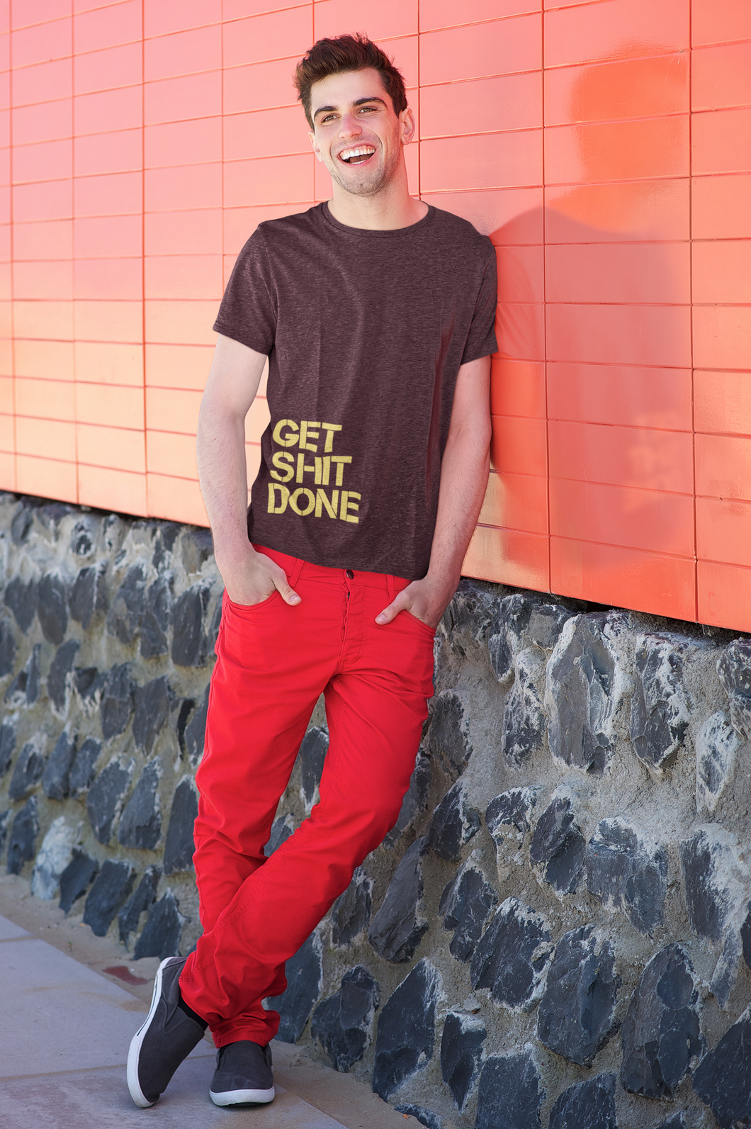 Get Shit Done Mens Half Sleeves T-shirt- KidsFashionVilla