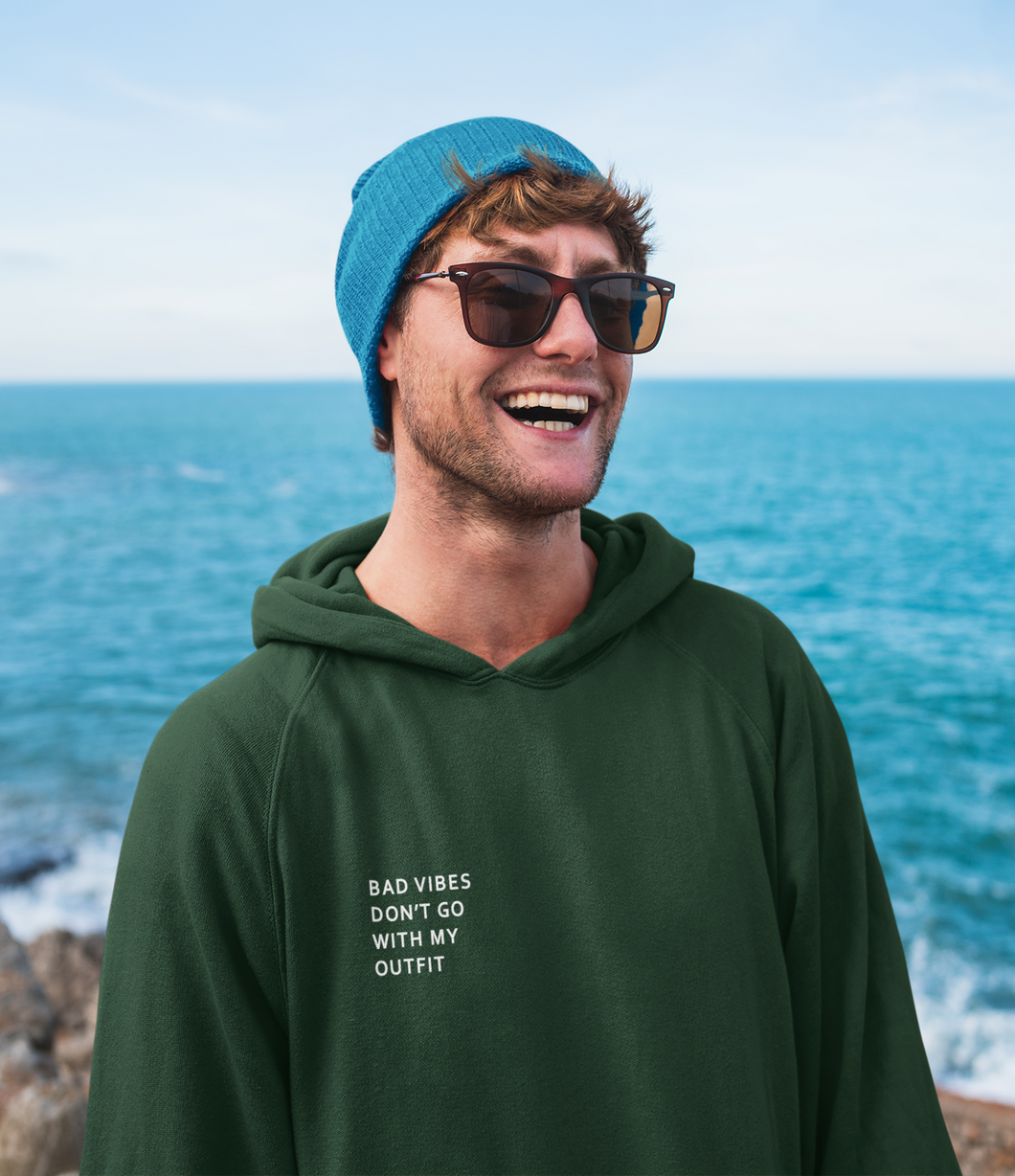 Bad Vibes Men Hoodies-KidsFashionVilla
