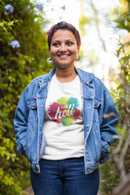 Load image into Gallery viewer, Happy Holi Women Half Sleeves T-shirt- KidsFashionVilla
