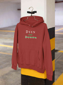 Deen Over Dunya Hoodies for Women-KidsFashionVilla