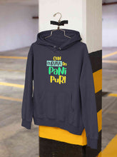 Load image into Gallery viewer, Can Survive On Pani Puri Food Hoodies for Women-KidsFashionVilla
