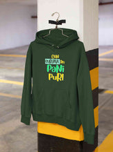 Load image into Gallery viewer, Can Survive On Pani Puri Food Hoodies for Women-KidsFashionVilla

