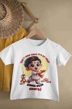 Load image into Gallery viewer, Custom Name Can Not Keep Calm It Is My First Durga Puja Half Sleeves T-Shirt for Boy-KidsFashionVilla
