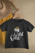 Load image into Gallery viewer, The Wild One First Birthday Family Half Sleeves T-Shirts-KidsFashionVilla
