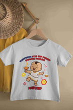 Load image into Gallery viewer, Custom Name Yippee !! It Is My First Durga Pooja Half Sleeves T-Shirt for Boy-KidsFashionVilla
