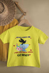 Custom Name Jesus Loves Me Baptism Christening Day Half Sleeves T-Shirt for Boy-KidsFashionVilla