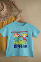Load image into Gallery viewer, Custom Name Twinning For Rakhi Raksha Bandhan Half Sleeves T-Shirt for Boy-KidsFashionVilla
