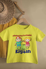 Load image into Gallery viewer, Custom Name Twinning For Rakhi Raksha Bandhan Half Sleeves T-Shirt for Boy-KidsFashionVilla
