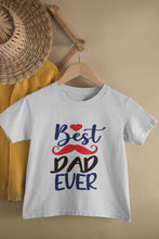 Load image into Gallery viewer, Best Dad Ever Fathers Day Half Sleeves T-Shirt for Boy-KidsFashionVilla

