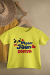 Custom Name Panda Maasi ki Jaan Half Sleeves T-Shirt For Girls -KidsFashionVilla