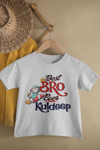 Load image into Gallery viewer, Custom Name Best Bro Ever Raksha Bandhan Half Sleeves T-Shirt for Boy-KidsFashionVilla

