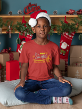 Load image into Gallery viewer, What Santa Dosent Bring Me My Papa Will Christmas Half Sleeves T-Shirt for Boy-KidsFashionVilla
