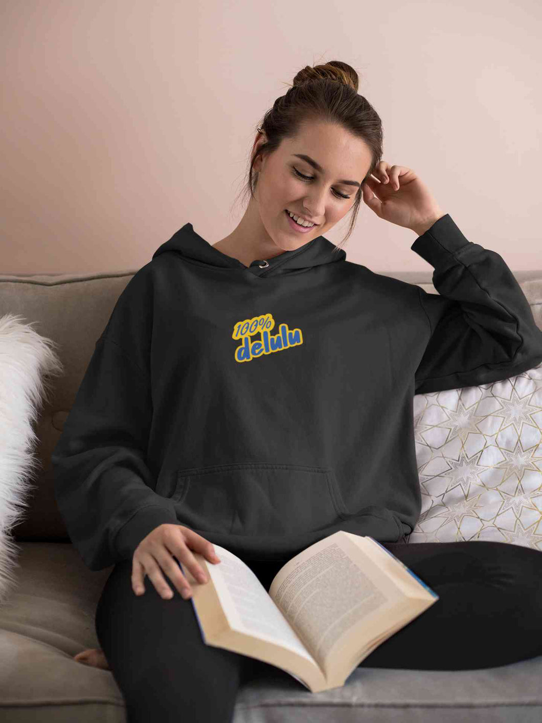 100% Delulu Hoodies for Women-KidsFashionVilla