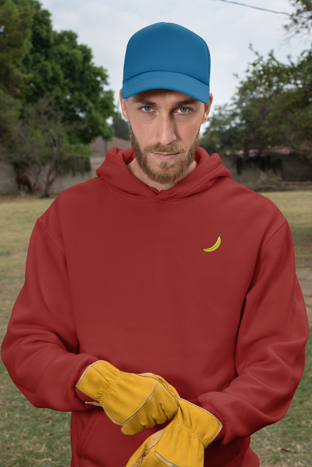 Its Just A Banana Men Hoodies-KidsFashionVilla