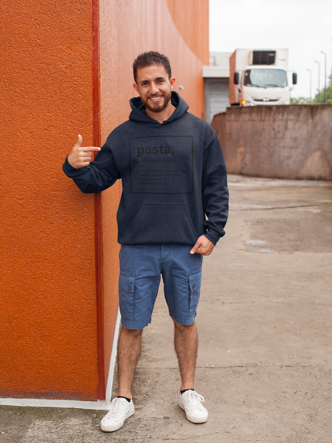 Label pantry pasta definition Men Hoodies-KidsFashionVilla