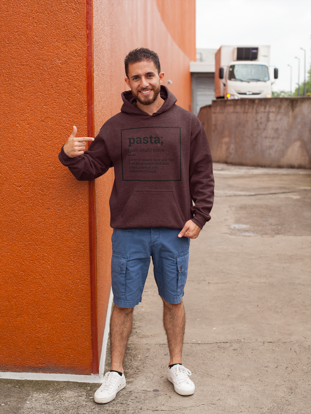 Label pantry pasta definition Men Hoodies-KidsFashionVilla