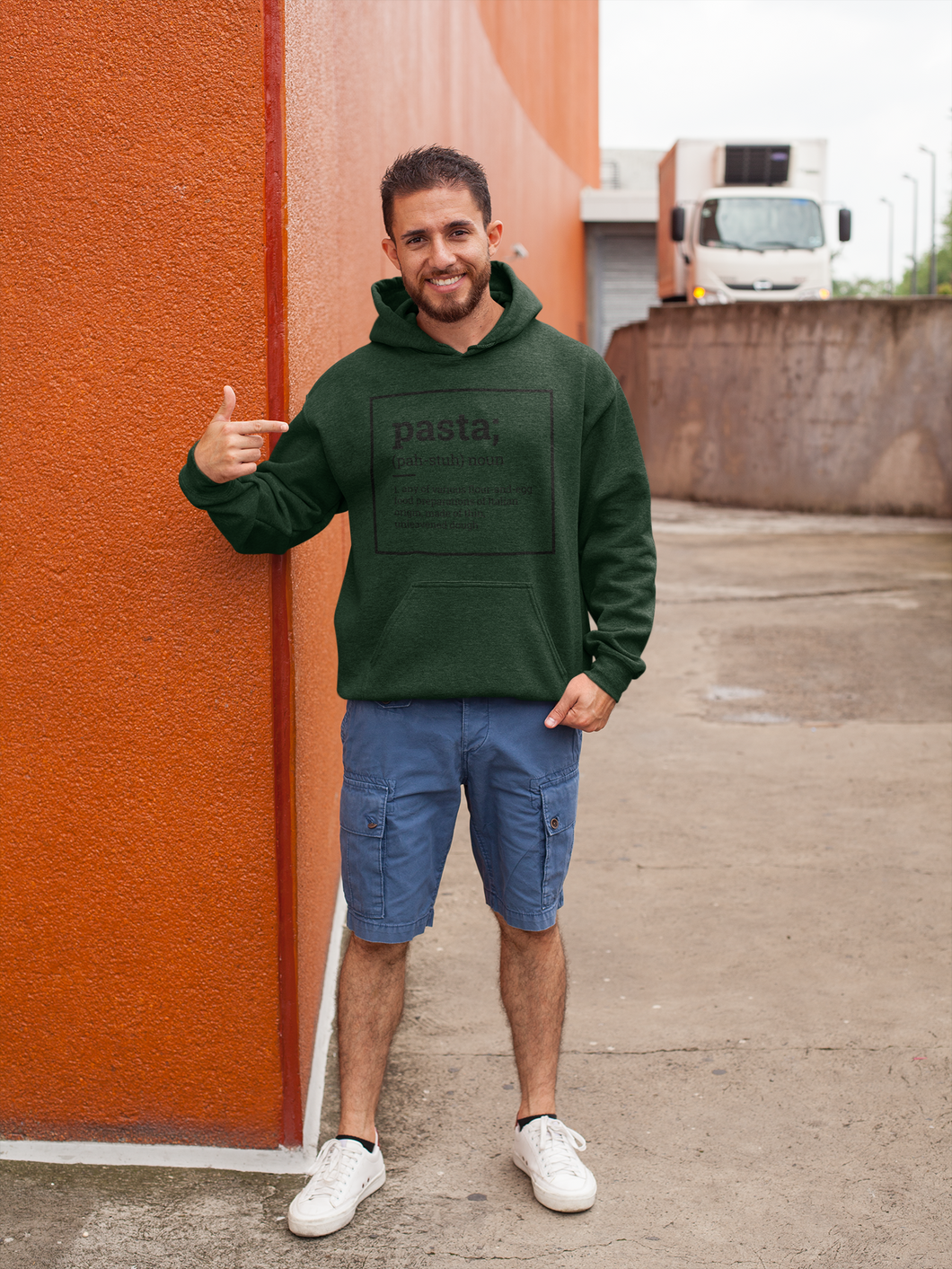 Label pantry pasta definition Men Hoodies-KidsFashionVilla