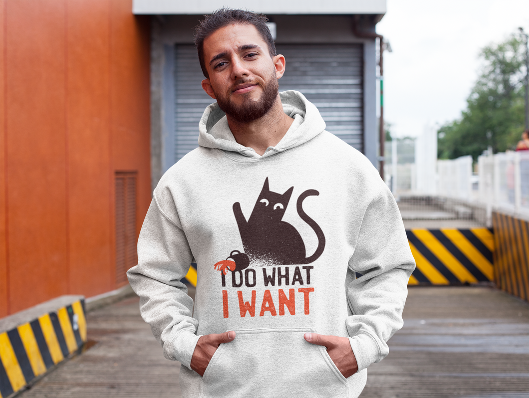 Cat quotes Men Hoodies-KidsFashionVilla