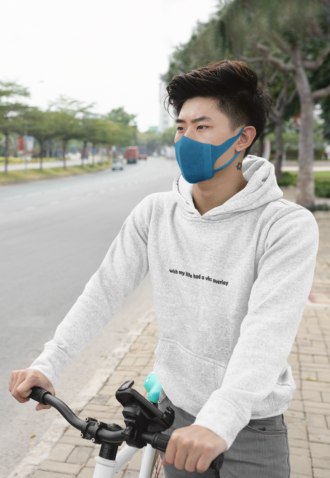 Wish My Life Had A Vhs Overlay  Men Hoodies-KidsFashionVilla