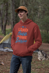Land of the free home of the brave Men Hoodies-KidsFashionVilla