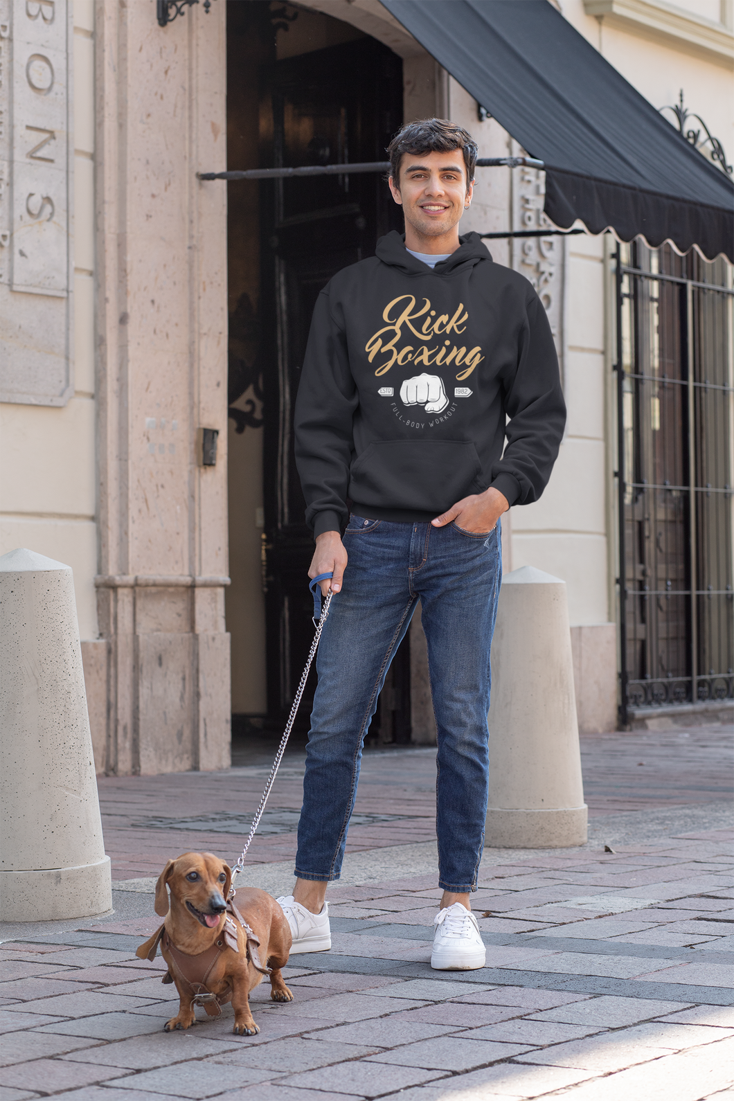 kick boxing Men Hoodies-KidsFashionVilla
