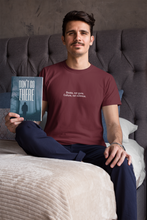 Load image into Gallery viewer, Books Not Guns Minimal Mens Half Sleeves T-shirt- KidsFashionVilla
