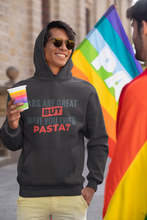 Load image into Gallery viewer, Abs are great but pasta Men Hoodies-KidsFashionVilla
