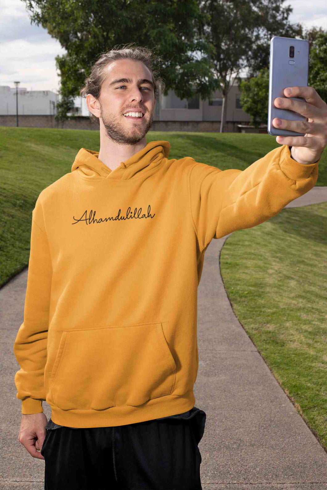 Alhamdulillah Men Hoodies-KidsFashionVilla