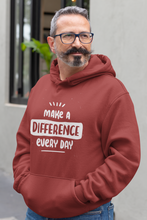 Load image into Gallery viewer, Make A Difference Men Hoodies-KidsFashionVilla
