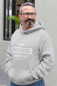 Make A Difference Men Hoodies-KidsFashionVilla