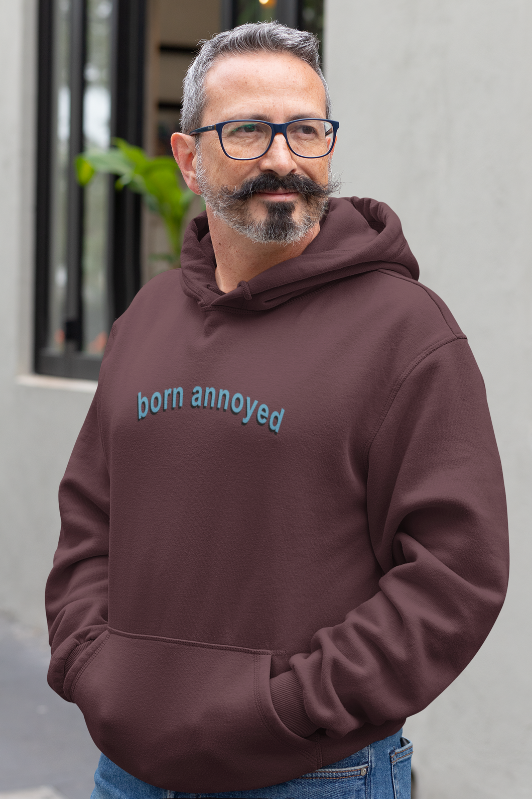 Born Annoyed Men Hoodies-KidsFashionVilla