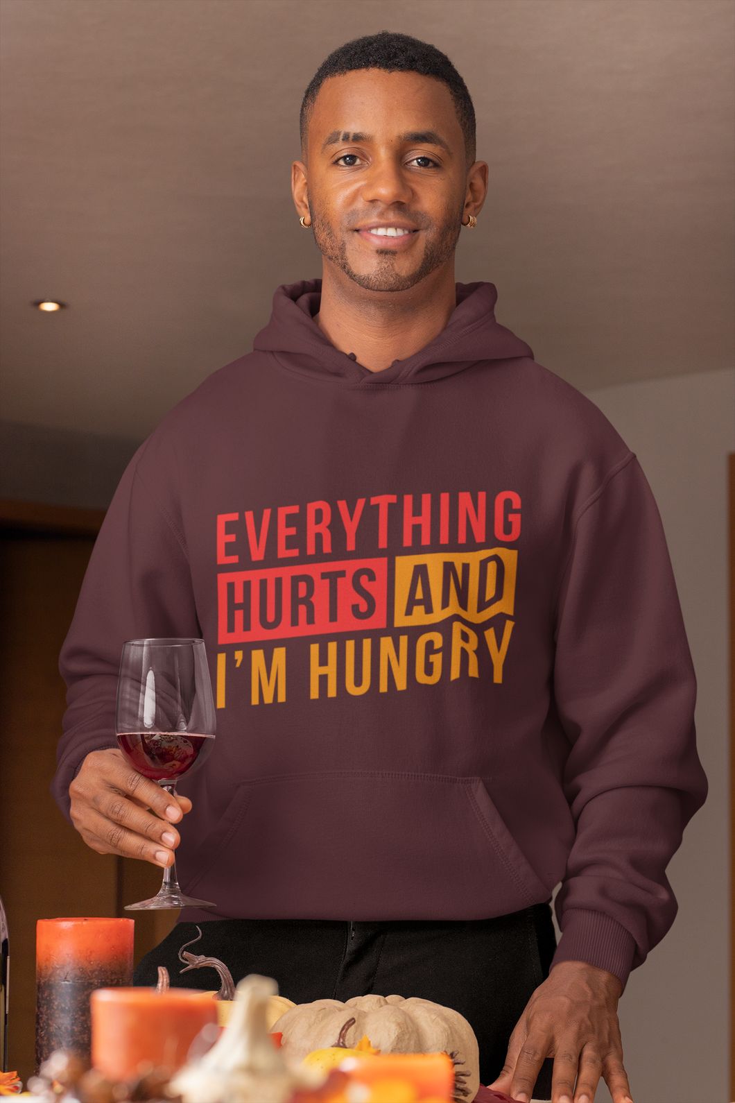 Everything hurts Men Hoodies-KidsFashionVilla