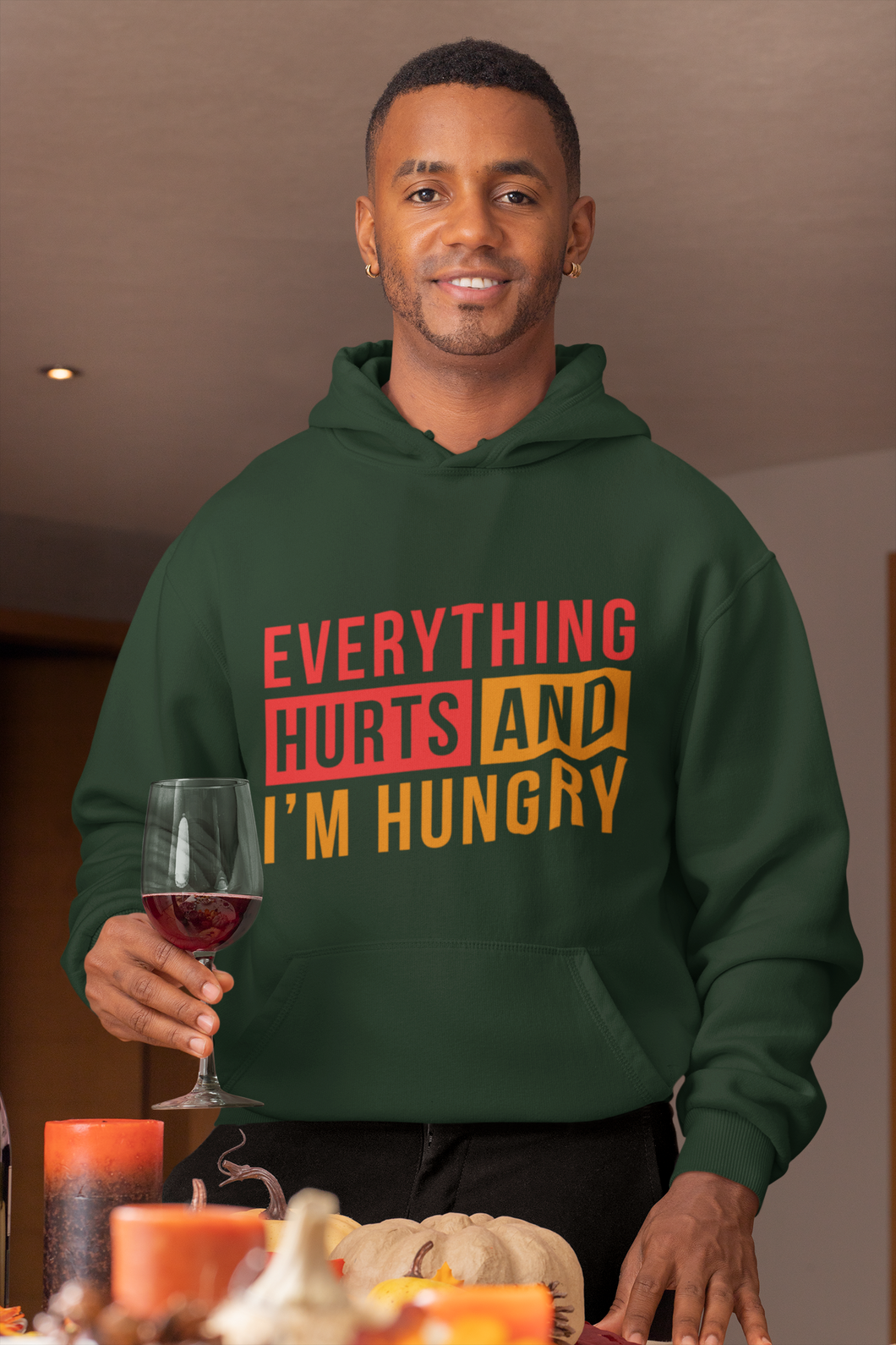 Everything hurts Men Hoodies-KidsFashionVilla
