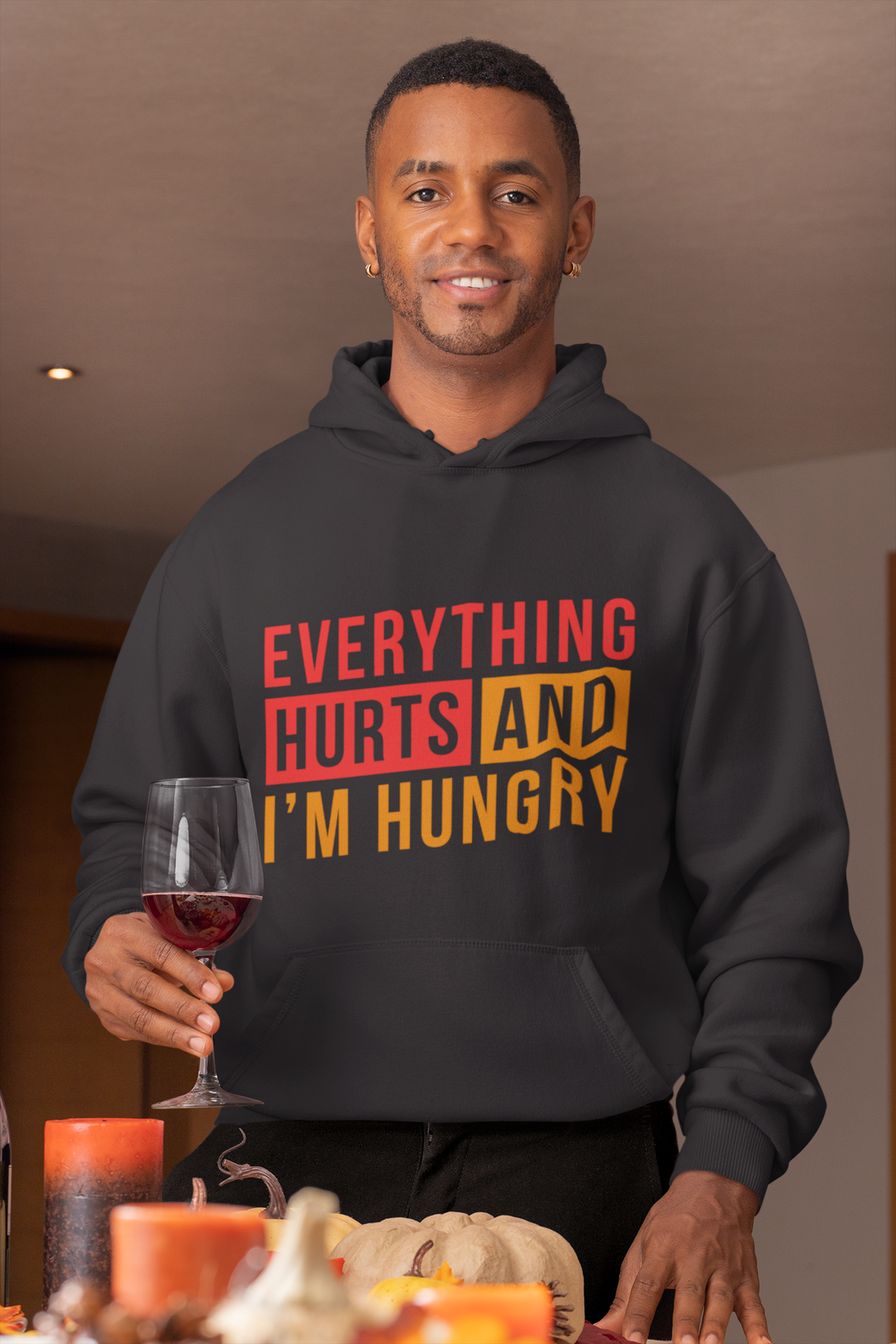 Everything hurts Men Hoodies-KidsFashionVilla