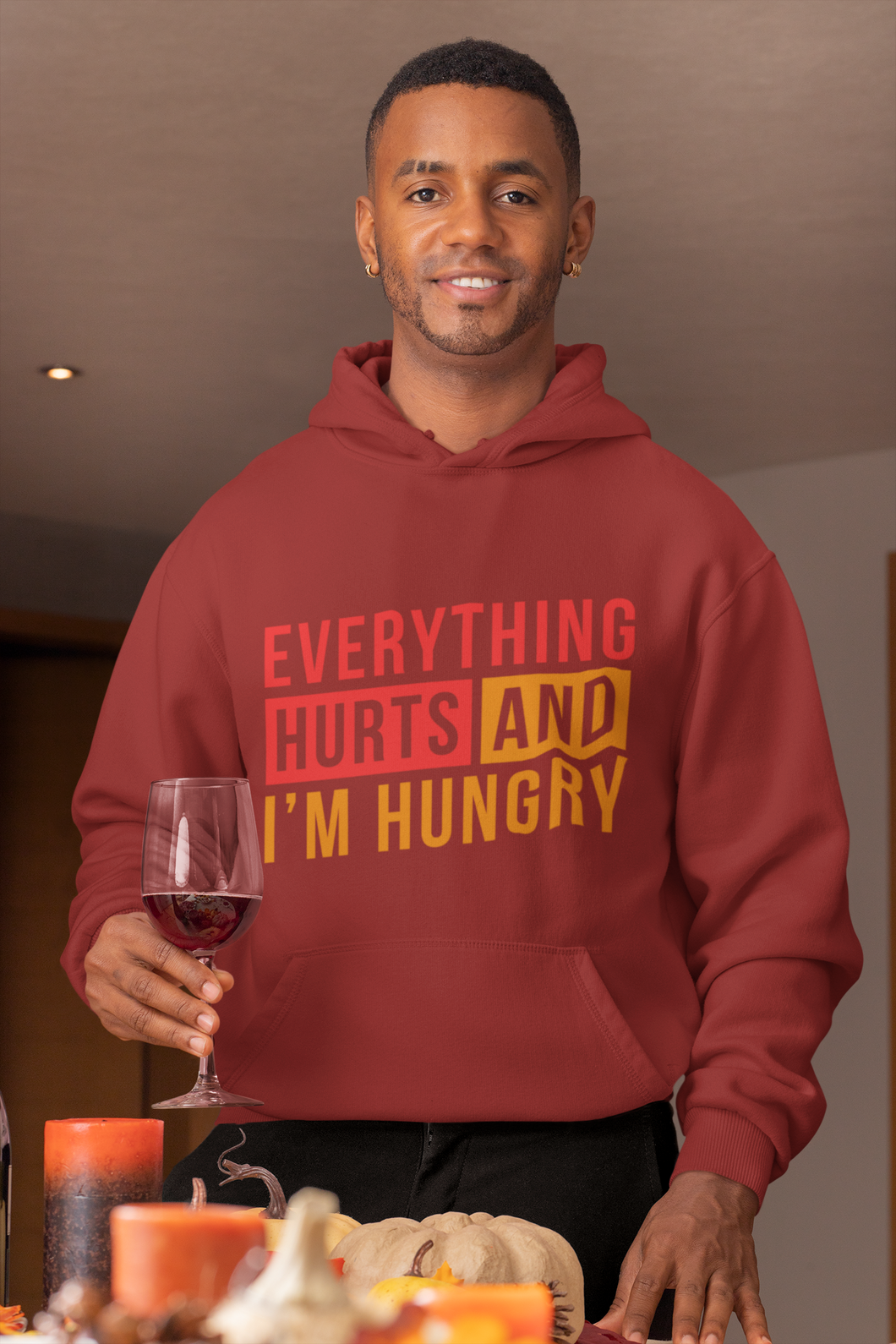 Everything hurts Men Hoodies-KidsFashionVilla
