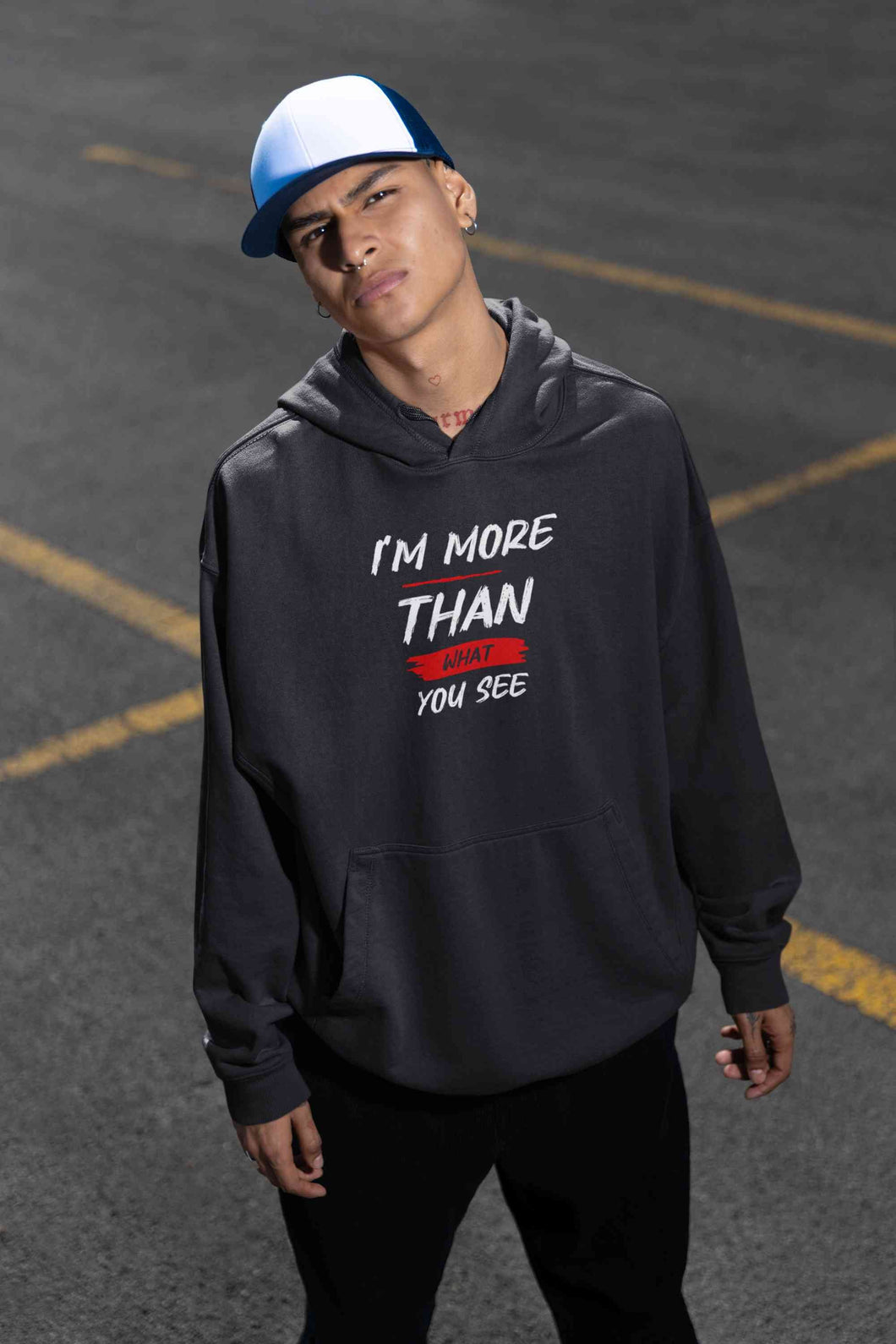 I Am More Than What You See Men Hoodies-KidsFashionVilla