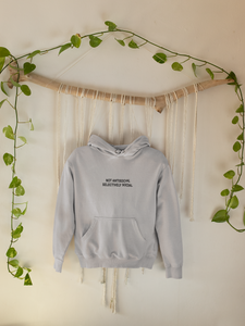 Not Antisocial Selectively Social Men Hoodies-KidsFashionVilla