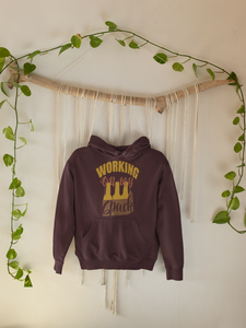 Working On My Six Pack Men Hoodies-KidsFashionVilla