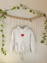 Load image into Gallery viewer, 8 Bit Heart Men Hoodies-KidsFashionVilla

