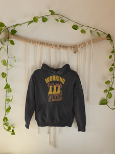 Working On My Six Pack Men Hoodies-KidsFashionVilla
