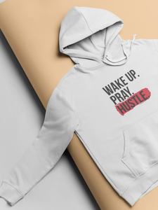 Wake Up Pray Hustle Men Hoodies-KidsFashionVilla
